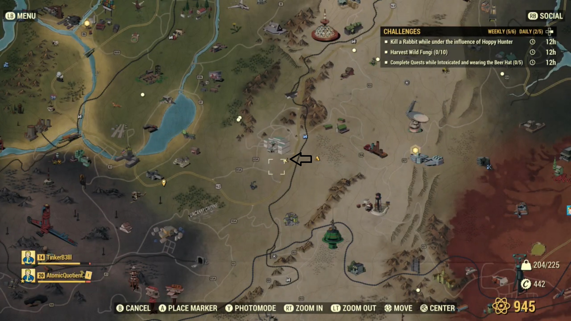 Fallout 76 Rabbit Location Hoppy Hunter Guide