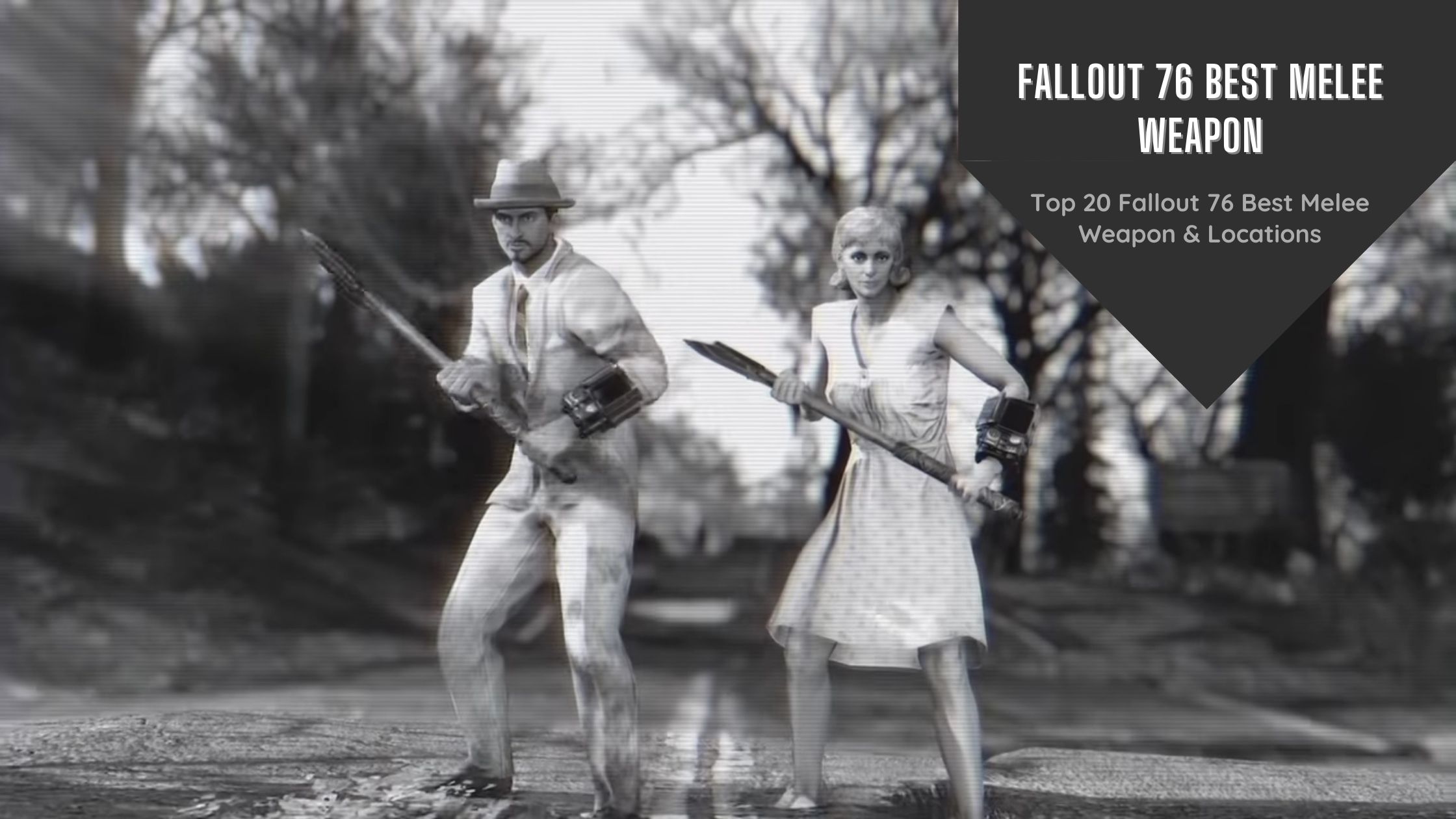 Top 20 Fallout 76 Best Melee Weapons Locations VeryAli Gaming