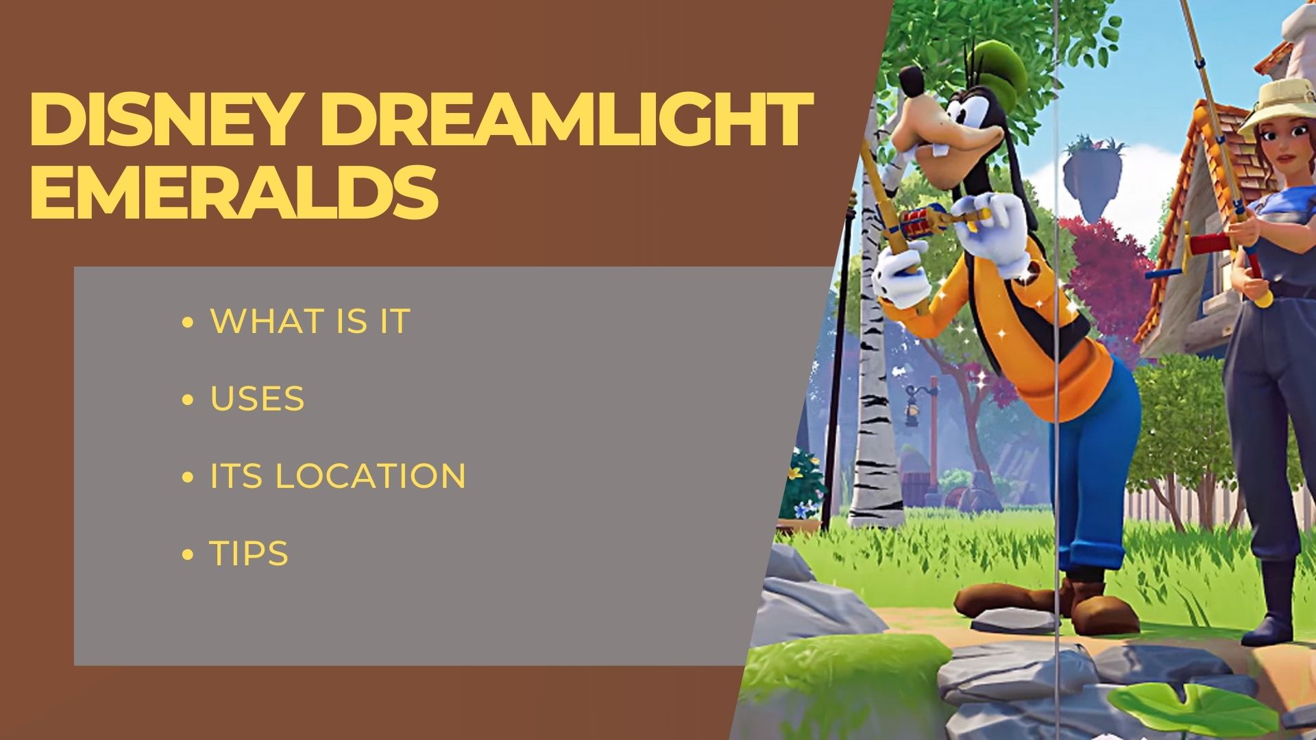 Disney Dreamlight Emeralds Uses, Locations + Tips VeryAli Gaming