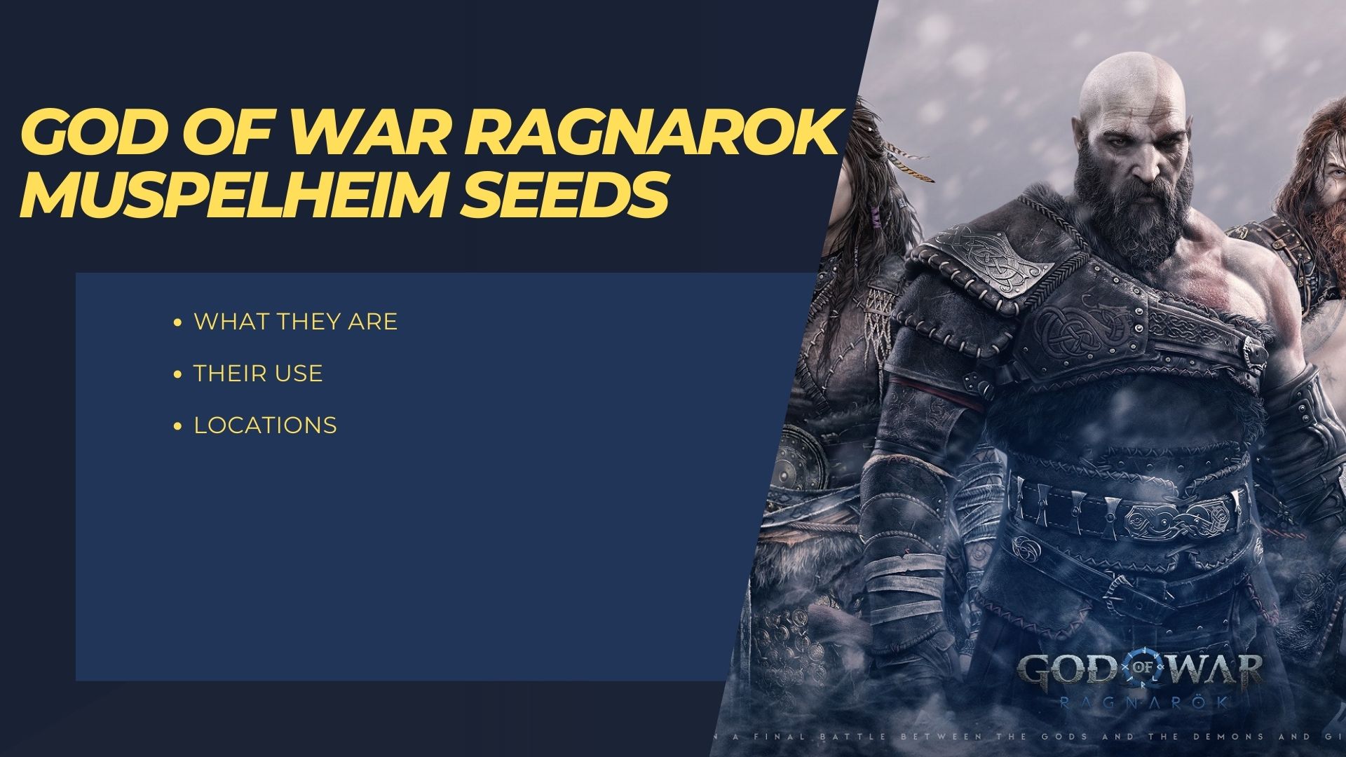 God Of War Ragnarok Muspelheim Seeds Locations VeryAli Gaming