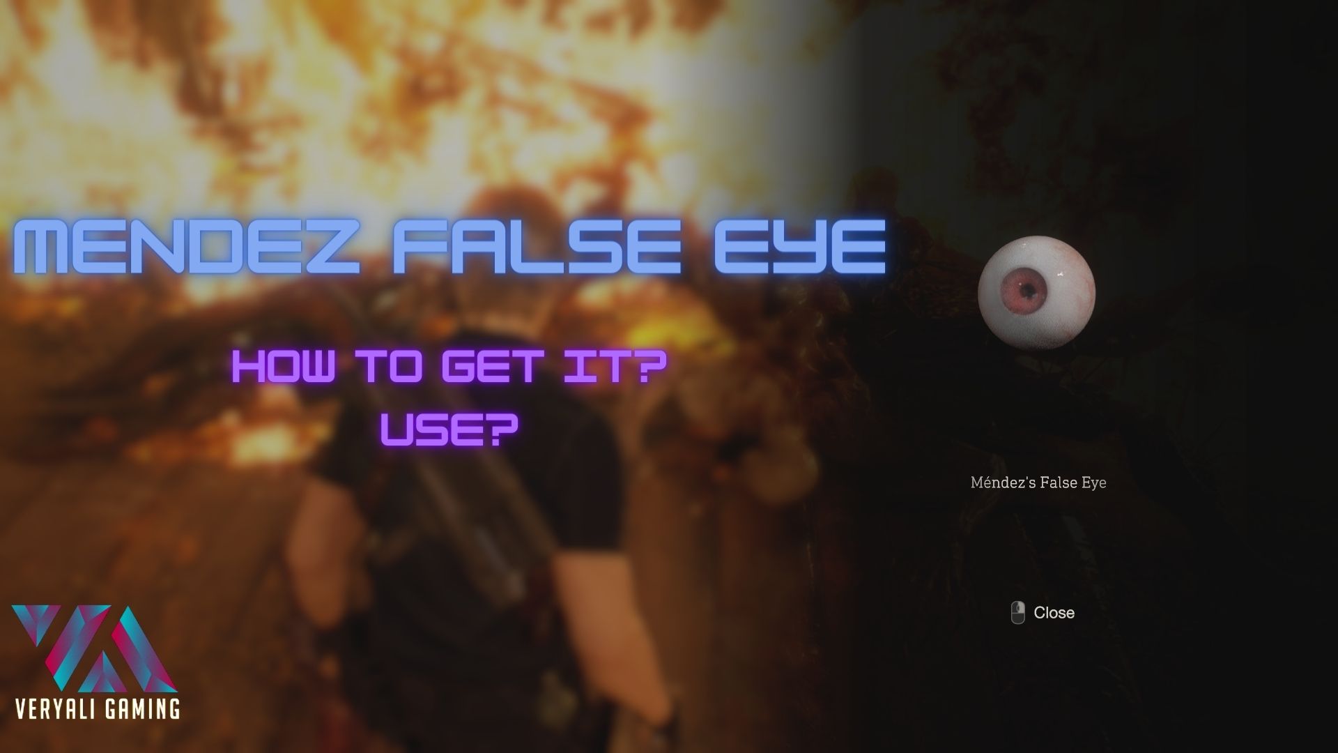 Resident Evil 4 Remake Mendez False Eye Guide VeryAli Gaming